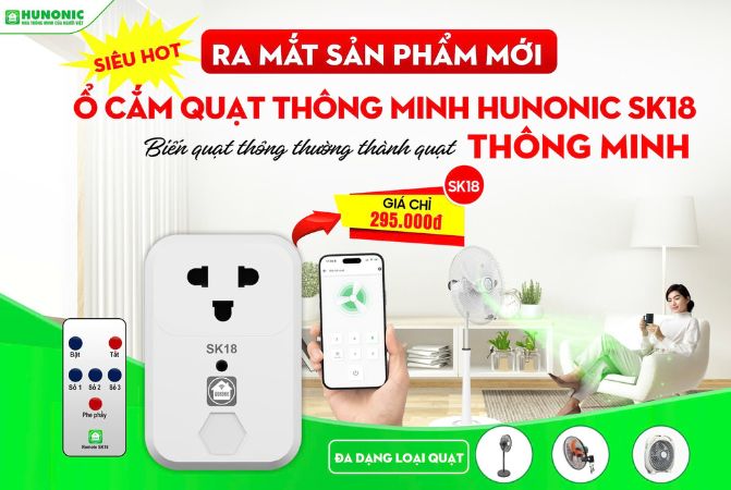 Ổ Cắm Quạt Thông Minh